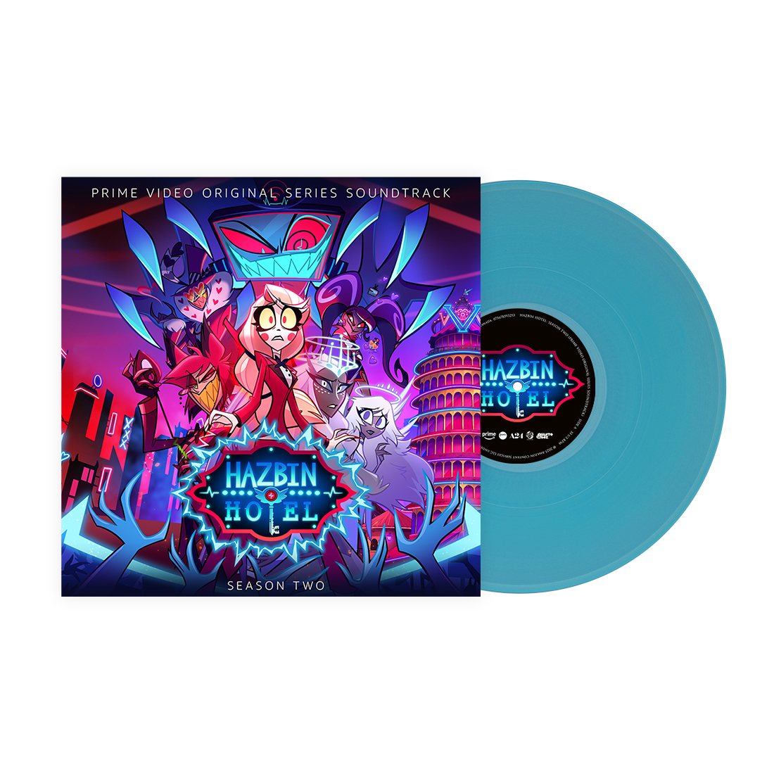 Hazbin Hotel Season 2 (OST) LP VoxTex Blue